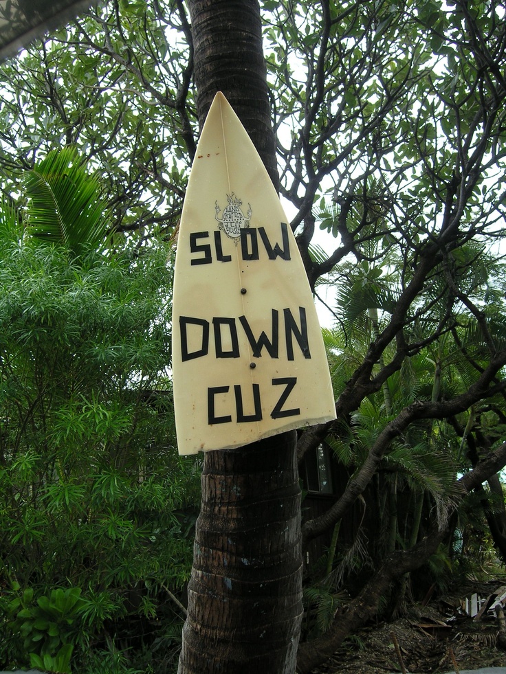 Slow down to go fast.